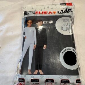 32 Degrees Heat Kids Thermal Set - Black